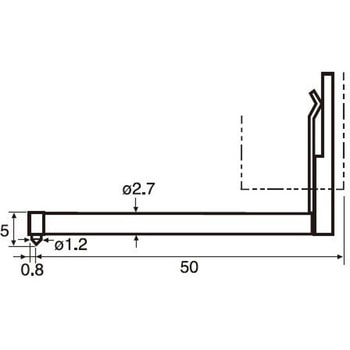 ACCRETECH可互换的粗糙度和形状测量探头（孔底表面）东京精密010 2541